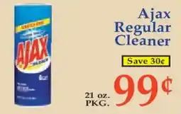 Market Basket Ajax regular cleaner offer