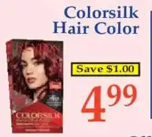 Market Basket Colorsilk Hair Color offer
