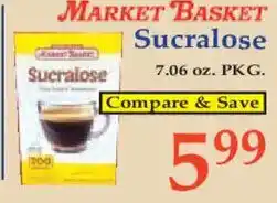 Market Basket Market Basket Sucralose offer