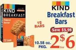 Market Basket Kind breakfast bars offer
