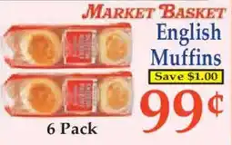 Market Basket Market Basket English Muffins offer