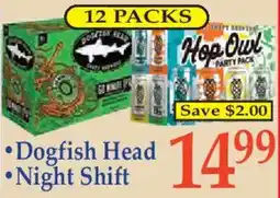 Market Basket Dogfish Head Night Shift offer