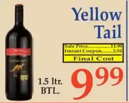 Market Basket Yellow Tail offer
