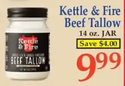 Market Basket Kettle & Fire Beef Tallow offer