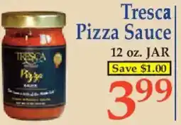 Market Basket Tresca pizza sauce offer