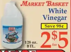 Market Basket Market Basket White Vinegar offer