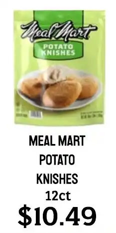 Meal Mart potato knishes