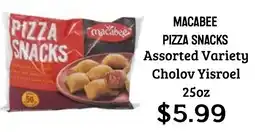 Seven Mile Market Macabee pizza snacks offer