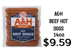 Seven Mile Market A&H beef hot dogs offer