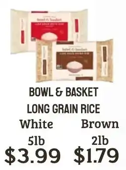 Seven Mile Market Bowl & Basket long grain rice offer