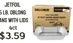 Seven Mile Market Deluxe oblong pans with lids offer