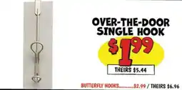 Ollie's Butterfly Hooks offer