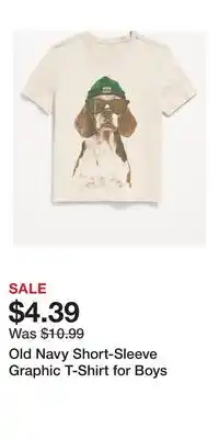 Old Navy Old Navy Short-Sleeve Graphic T-Shirt for Boys offer