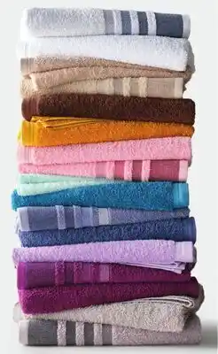 JC Penney Home Expressions Solid Or Striped Bath Towel offer