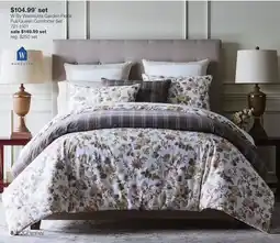 JC Penney W By Wamsutta Garden Floral Full/Queen Comforter Set offer