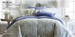 JC Penney Linden Street Arden Fern 3-Piece King-size Comforter Set offer
