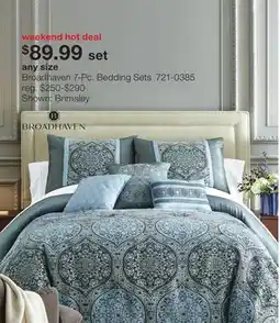 JC Penney Broadhaven 7-Pc. Bedding Sets offer