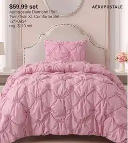 JC Penney Aeropostale Diamond Puff Twin/Twin XL Comforter Set offer