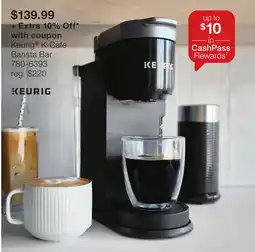 JC Penney Keurig K-Cafe Barista Bar offer