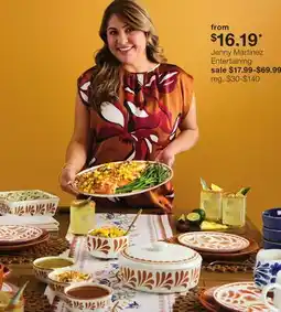 JC Penney Jenny Martínez Entertaining offer