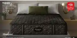 JC Penney Beautyrest BLACK Series One 12 Extra Firm Tight Top Mattress offer