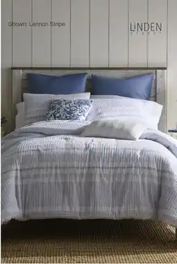 JC Penney Linden Street Lennon Stripe 8-pc. Queen Comforter Set offer