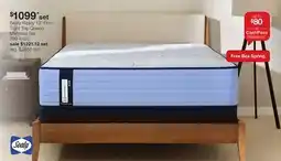 JC Penney Sealy Ripley 13 Firm Tight Top Queen Mattress Set offer