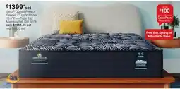 JC Penney Serta Quilted Perfect Sleeper X Hybrid Knox 13.5 Firm Tight Top Mattress Set offer