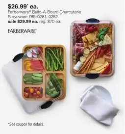 JC Penney Farberware Build-A-Board Charcuterie Serveware offer