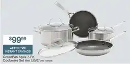 BJ’s GreenPan Apex 7-Pc. Cookware Set offer