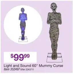BJ’s Light and Sound 60 Mummy Curse offer