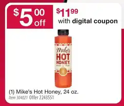 BJ’s (1) Mike's Hot Honey offer