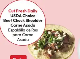 Stater Bros USDA Choice Beef Chuck Shoulder Carne Asada offer