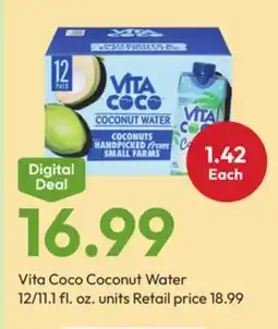 Stater Bros Vita Coco Coconut Water offer