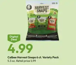 Stater Bros Calbee Harvest Snaps 6 ct. Variety Pack offer