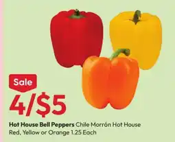 Stater Bros Hot House Bell Peppers offer