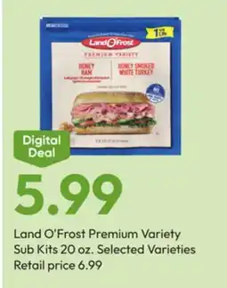 Stater Bros Land O'Frost Premium Variety Sub Kits offer