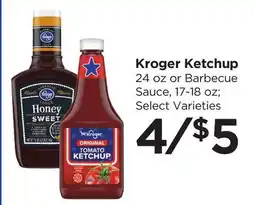 Food 4 Less Kroger Ketchup offer