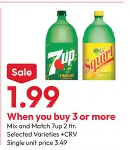 Stater Bros 7up 2 ltr offer