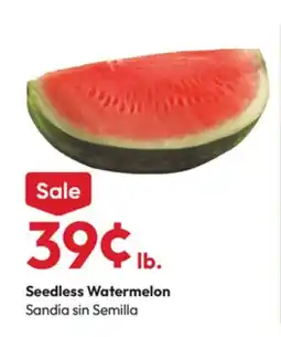 Stater Bros Seedless Watermelon offer