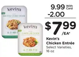 Ralphs Kevin's Chicken Entrée offer