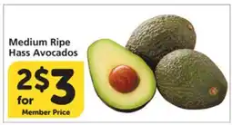 Vons Medium Ripe Hass Avocados offer