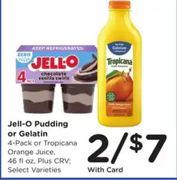 Ralphs Jell-O Pudding or Gelatin offer