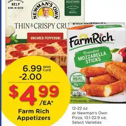 Ralphs Farm Rich Appetizers offer