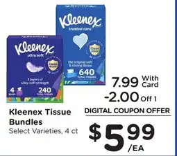 Ralphs Kleenex Tissue Bundles offer