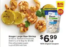 Ralphs Kroger Large Raw Shrimp offer