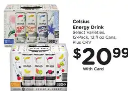 Ralphs Celsius Energy Drink offer