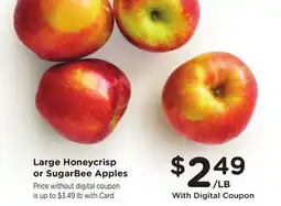 Ralphs Large Honeycrisp or Sugarbee Apples offer