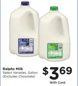 Ralphs Ralphs Milk offer