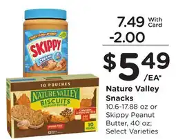 Ralphs Nature Valley Snacks offer
